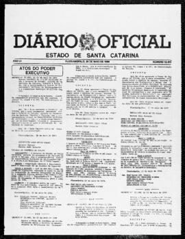 Diário Oficial do Estado de Santa Catarina. Ano 51. N° 12470 de 24/05/1984
