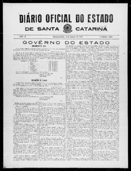 Diário Oficial do Estado de Santa Catarina. Ano 10. N° 2654 de 05/01/1944