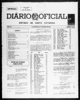 Diário Oficial do Estado de Santa Catarina. Ano 61. N° 14935 de 17/05/1994