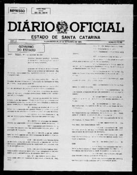 Diário Oficial do Estado de Santa Catarina. Ano 52. N° 12785 de 03/09/1985