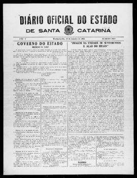 Diário Oficial do Estado de Santa Catarina. Ano 10. N° 2658 de 12/01/1944