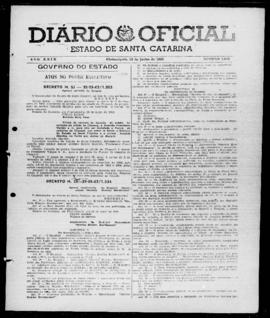Diário Oficial do Estado de Santa Catarina. Ano 29. N° 7069 de 13/06/1962