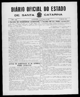 Diário Oficial do Estado de Santa Catarina. Ano 8. N° 2031 de 11/06/1941