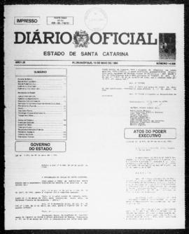 Diário Oficial do Estado de Santa Catarina. Ano 61. N° 14930 de 10/05/1994