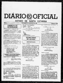 Diário Oficial do Estado de Santa Catarina. Ano 51. N° 12455 de 03/05/1984