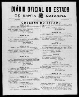 Diário Oficial do Estado de Santa Catarina. Ano 18. N° 4539 de 13/11/1951