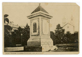 Monumento na Praça 15 de Novembro
