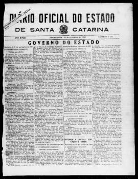 Diário Oficial do Estado de Santa Catarina. Ano 18. N° 4545 de 23/11/1951