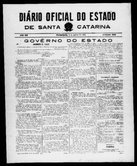Diário Oficial do Estado de Santa Catarina. Ano 12. N° 3036 de 06/08/1945