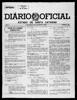Diário Oficial do Estado de Santa Catarina. Ano 52. N° 12789 de 09/09/1985