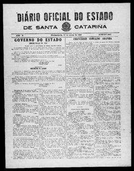 Diário Oficial do Estado de Santa Catarina. Ano 10. N° 2461 de 17/03/1943