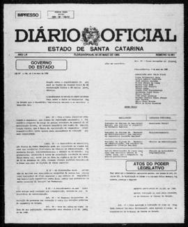 Diário Oficial do Estado de Santa Catarina. Ano 53. N° 12951 de 08/05/1986