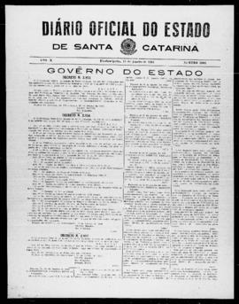 Diário Oficial do Estado de Santa Catarina. Ano 10. N° 2664 de 21/01/1944