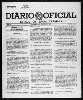 Diário Oficial do Estado de Santa Catarina. Ano 53. N° 12957 de 16/05/1986