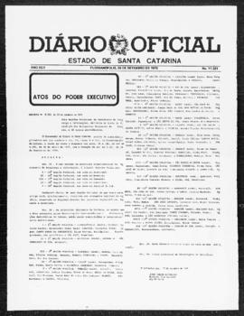 Diário Oficial do Estado de Santa Catarina. Ano 45. N° 11321 de 26/09/1979