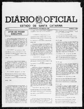 Diário Oficial do Estado de Santa Catarina. Ano 51. N° 12460 de 10/05/1984