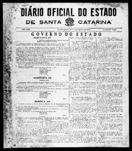 Diário Oficial do Estado de Santa Catarina. Ano 13. N° 3339 de 01/11/1946