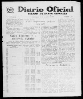 Diário Oficial do Estado de Santa Catarina. Ano 29. N° 7179 de 26/11/1962