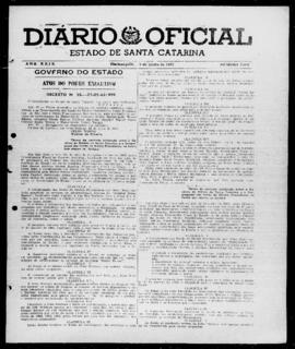 Diário Oficial do Estado de Santa Catarina. Ano 29. N° 7063 de 05/06/1962