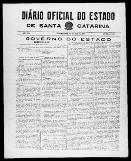Diário Oficial do Estado de Santa Catarina. Ano 12. N° 2980 de 15/05/1945