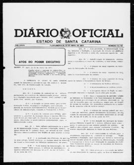 Diário Oficial do Estado de Santa Catarina. Ano 42. N° 10718 de 22/04/1977