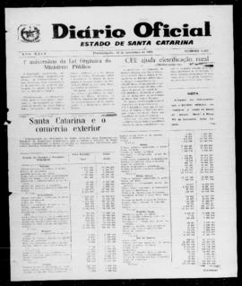 Diário Oficial do Estado de Santa Catarina. Ano 29. N° 7182 de 29/11/1962