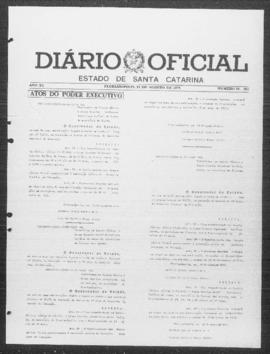 Diário Oficial do Estado de Santa Catarina. Ano 40. N° 10301 de 19/08/1975