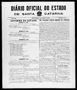 Diário Oficial do Estado de Santa Catarina. Ano 12. N° 3139 de 04/01/1946