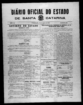 Diário Oficial do Estado de Santa Catarina. Ano 10. N° 2517 de 10/06/1943
