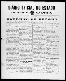 Diário Oficial do Estado de Santa Catarina. Ano 6. N° 1545 de 21/07/1939