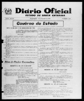 Diário Oficial do Estado de Santa Catarina. Ano 29. N° 7204 de 31/12/1962