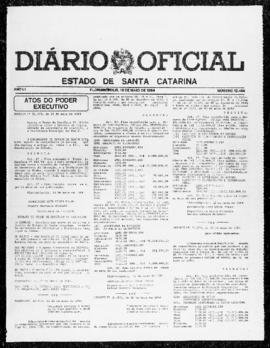 Diário Oficial do Estado de Santa Catarina. Ano 51. N° 12464 de 16/05/1984