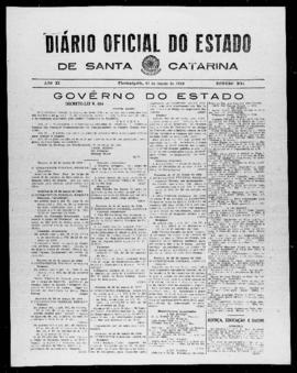 Diário Oficial do Estado de Santa Catarina. Ano 11. N° 2711 de 31/03/1944