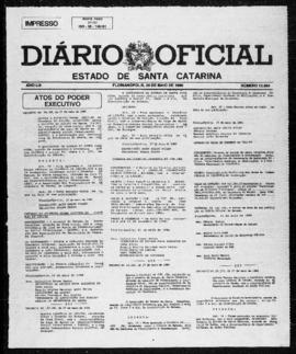 Diário Oficial do Estado de Santa Catarina. Ano 53. N° 12964 de 28/05/1986