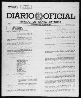 Diário Oficial do Estado de Santa Catarina. Ano 53. N° 12960 de 21/05/1986