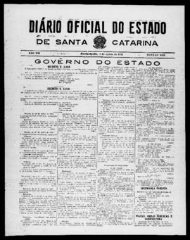 Diário Oficial do Estado de Santa Catarina. Ano 12. N° 3033 de 01/08/1945