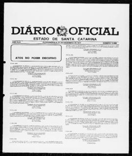 Diário Oficial do Estado de Santa Catarina. Ano 42. N° 10885 de 21/12/1977