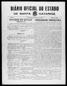 Diário Oficial do Estado de Santa Catarina. Ano 10. N° 2669 de 28/01/1944