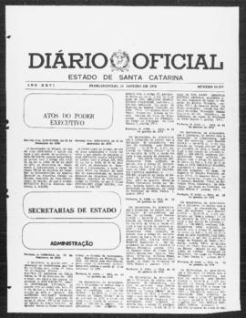 Diário Oficial do Estado de Santa Catarina. Ano 26. N° 10403 de 16/01/1976