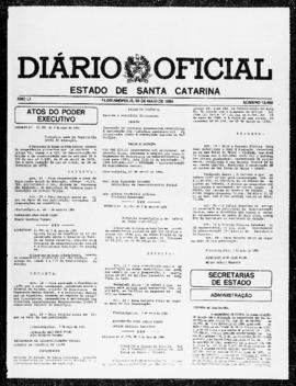 Diário Oficial do Estado de Santa Catarina. Ano 51. N° 12456 de 04/05/1984