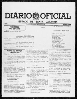 Diário Oficial do Estado de Santa Catarina. Ano 51. N° 12468 de 22/05/1984