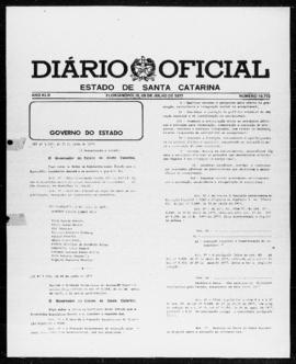 Diário Oficial do Estado de Santa Catarina. Ano 42. N° 10772 de 08/07/1977