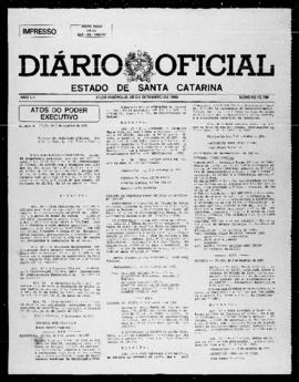 Diário Oficial do Estado de Santa Catarina. Ano 52. N° 12788 de 06/09/1985