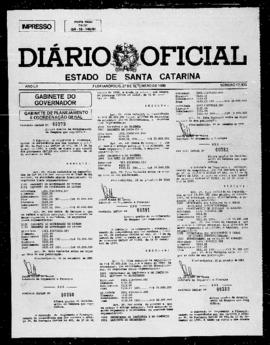 Diário Oficial do Estado de Santa Catarina. Ano 52. N° 12803 de 27/09/1985