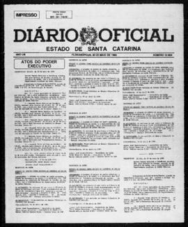 Diário Oficial do Estado de Santa Catarina. Ano 53. N° 12959 de 20/05/1986