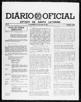 Diário Oficial do Estado de Santa Catarina. Ano 51. N° 12463 de 15/05/1984