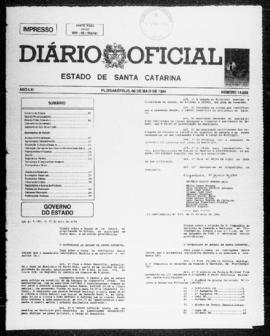 Diário Oficial do Estado de Santa Catarina. Ano 61. N° 14928 de 06/05/1994