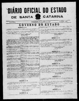 Diário Oficial do Estado de Santa Catarina. Ano 18. N° 4489 de 29/08/1951