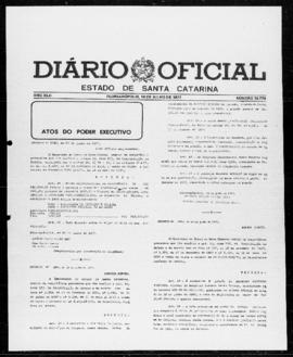 Diário Oficial do Estado de Santa Catarina. Ano 42. N° 10779 de 19/07/1977