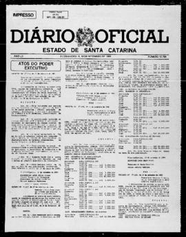 Diário Oficial do Estado de Santa Catarina. Ano 52. N° 12796 de 18/09/1985